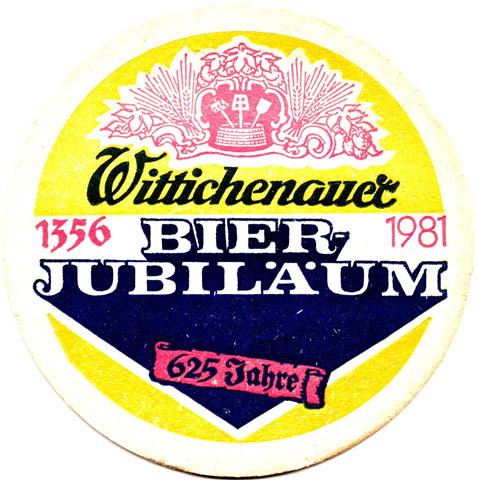wittichenau bz-sn wittichenauer rund 2a (215-bier jubilum 1981)